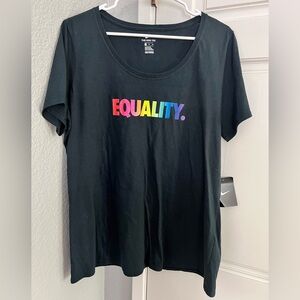 Nike NWT Equality tee shirt